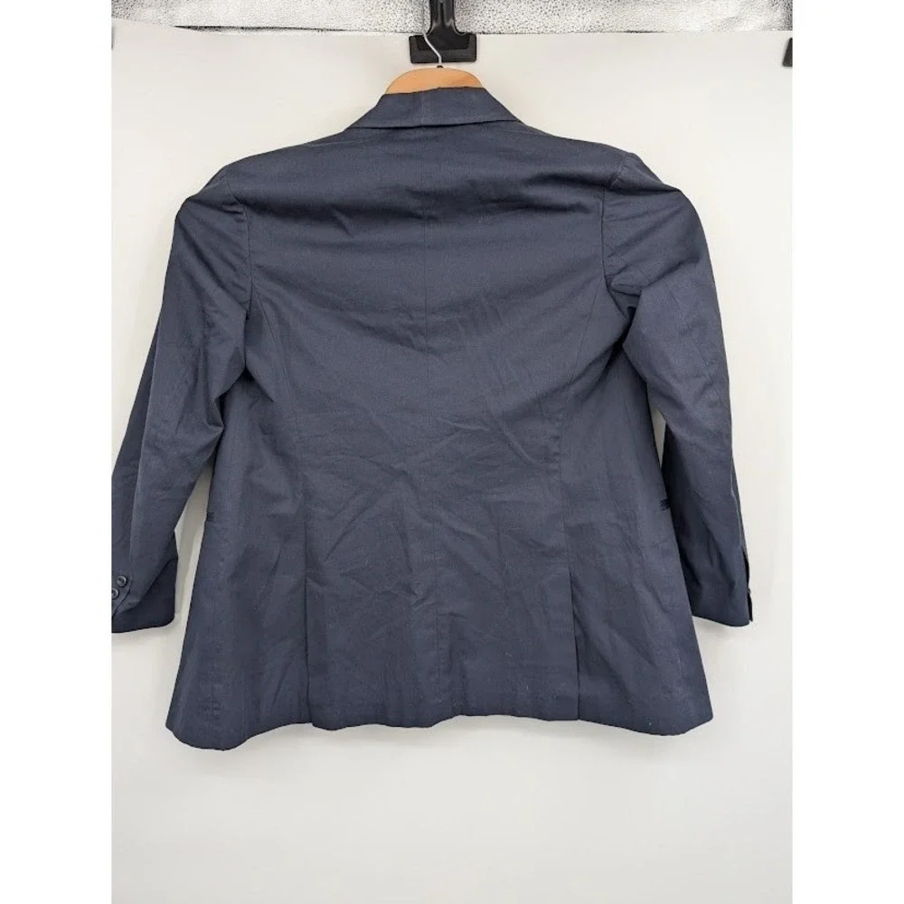 Henry Cotton's Designer Blue‎ Jacket Cotton Blazer sz 42